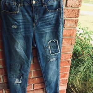 Patchwork jeans